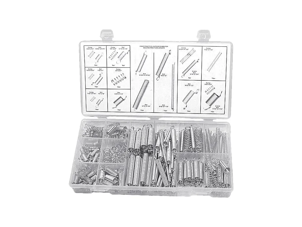 Zug- und Druckfedern 200 St.