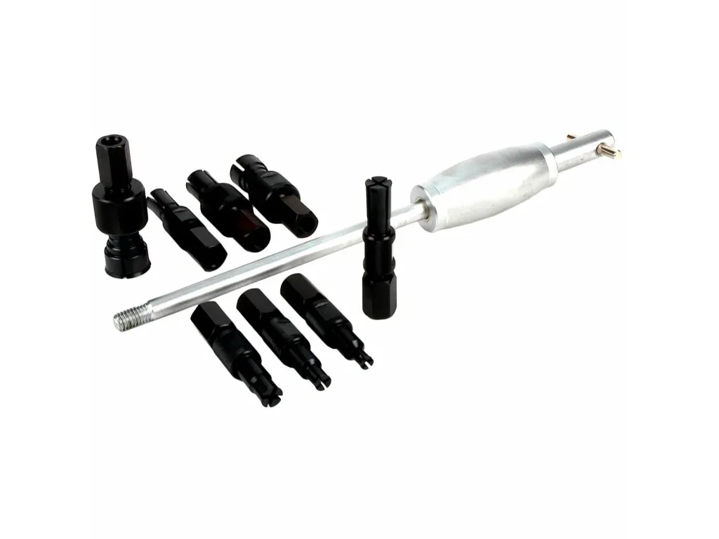 Satz reversibeler Abziehvorrichtungen