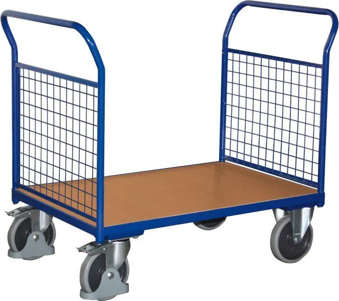 Variofit Doppel-Stirnwandwagen 500 kg 1000x700 mm Draht