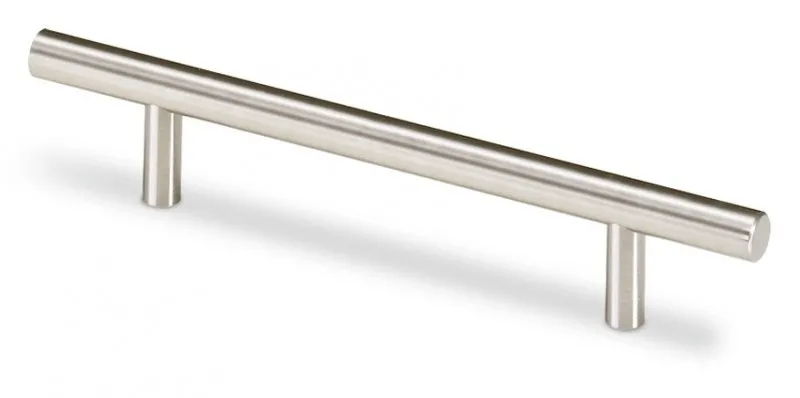 Stangengriff Salvia, Bohrabstand 128 mm, L 188 mm, H 35 mm, ø 14 mm, Edelstahl gebürstet