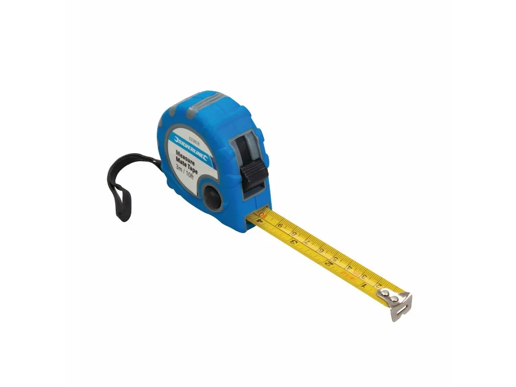 3 m/16 mm Silverline Maßband