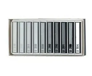 Weichwachs Set B Hellgrau bis Schwarz und Silber 10 Stangen