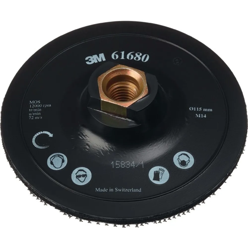 3M™ Stützteller Scotch Brite™ DH-AC, Durchmesser 125 mm, M14