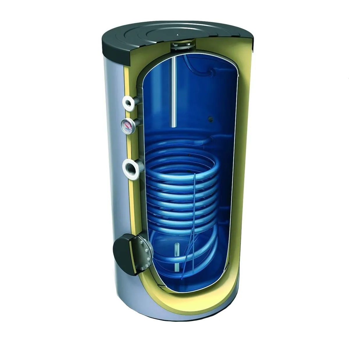 Brauchwasserspeicher mit 1 Wärmetauscher 200 Liter B-Ware