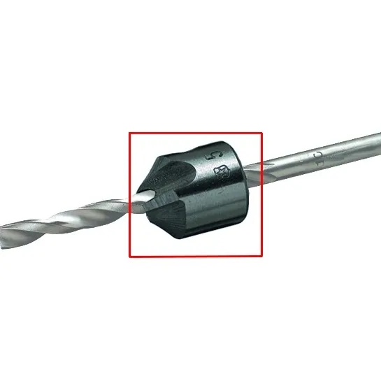 Aufsteckversenker 16 mm für Bohrer 6 mm