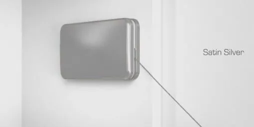 Abdeckkappen Lift Mini, silber matt