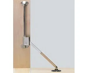 Klappenhalter Klassik D mit Lager L 258 D / 300, links, vernickelt