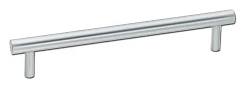 Stangengriff -Anna- Bohrabstand 128mm Stahl Chrom matt
