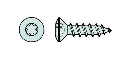 4,0 x 45mm TX20 LIKO Vollgewinde (500 St.)