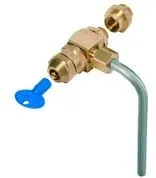 ABA Quickturn Probeentnahmeventil 1/4" und 3/8", Nr. 51100.003.2