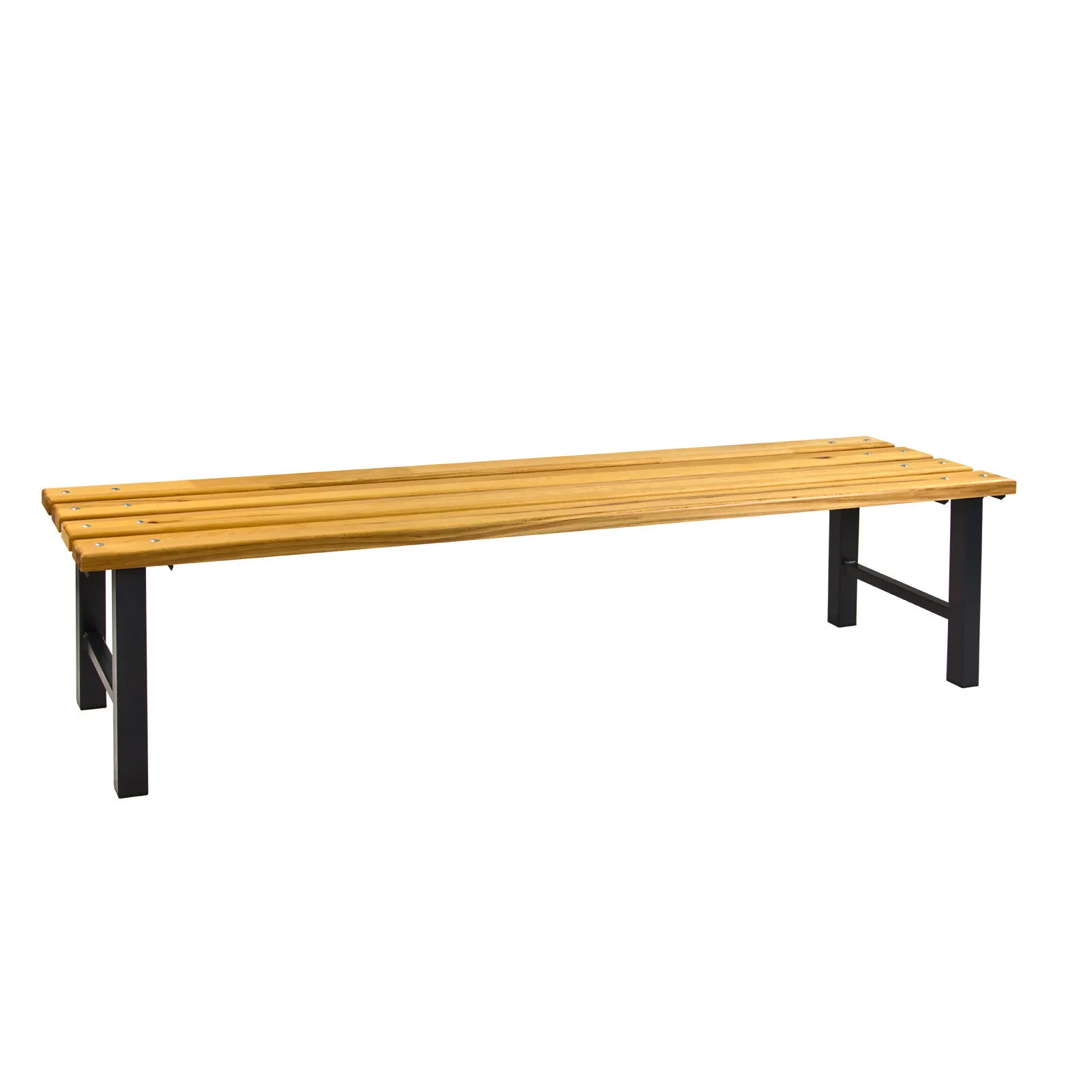 ADB Garderobenbank Umkleidebank freistehend 2000x400x420 mm