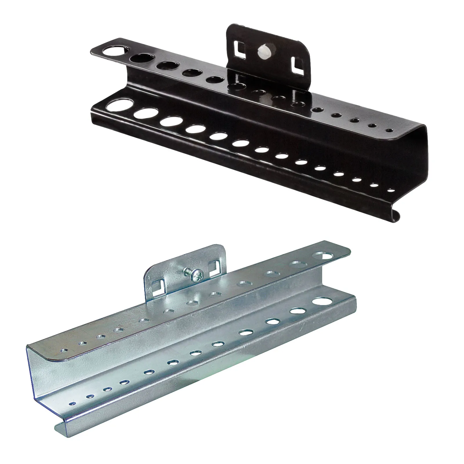 ADB 23161 Lochwand Werkzeughalter für 14 Bohrer Weissaluminium