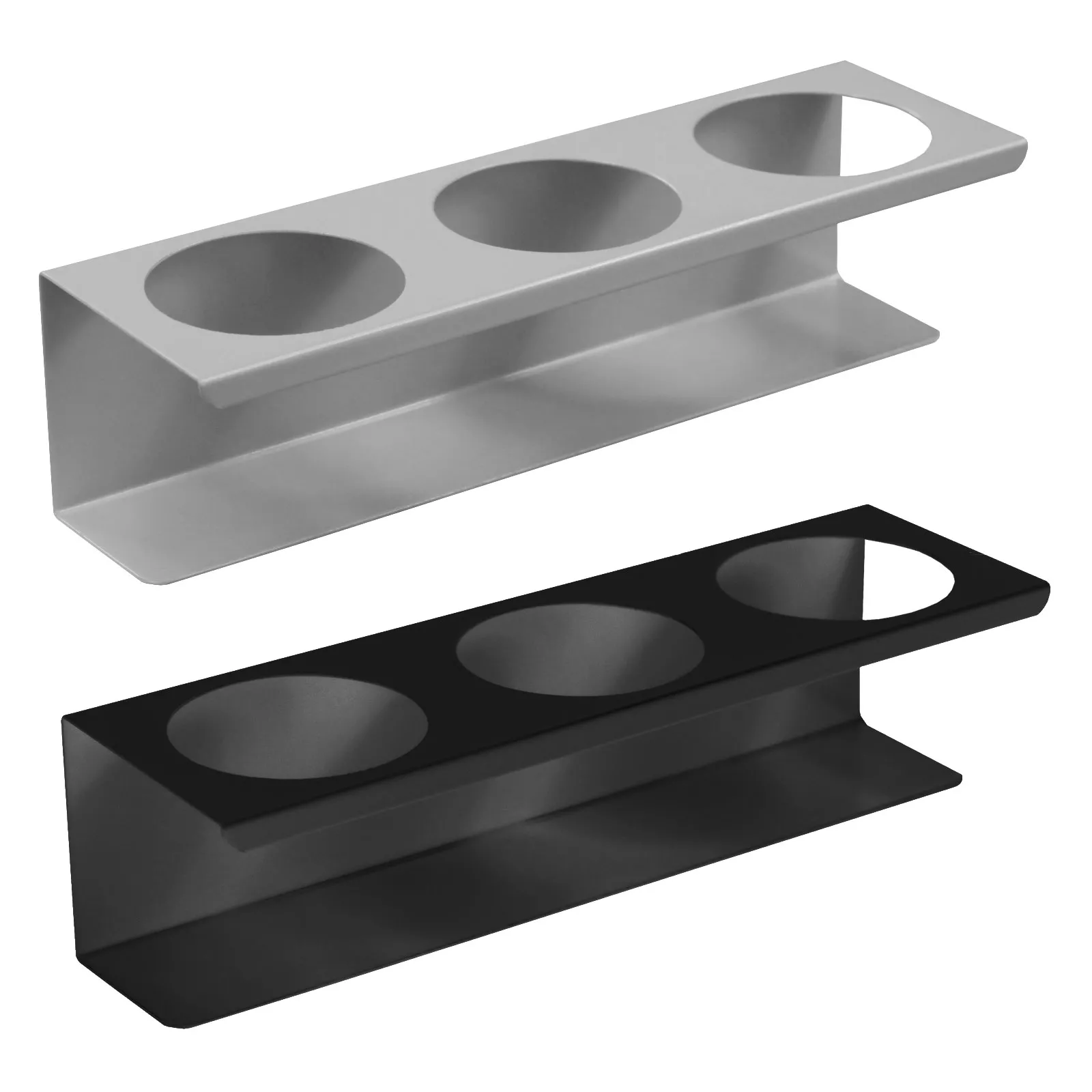 ADB 23176 Spraydosen Halter / Dosenhalter 3-fach Weissaluminium