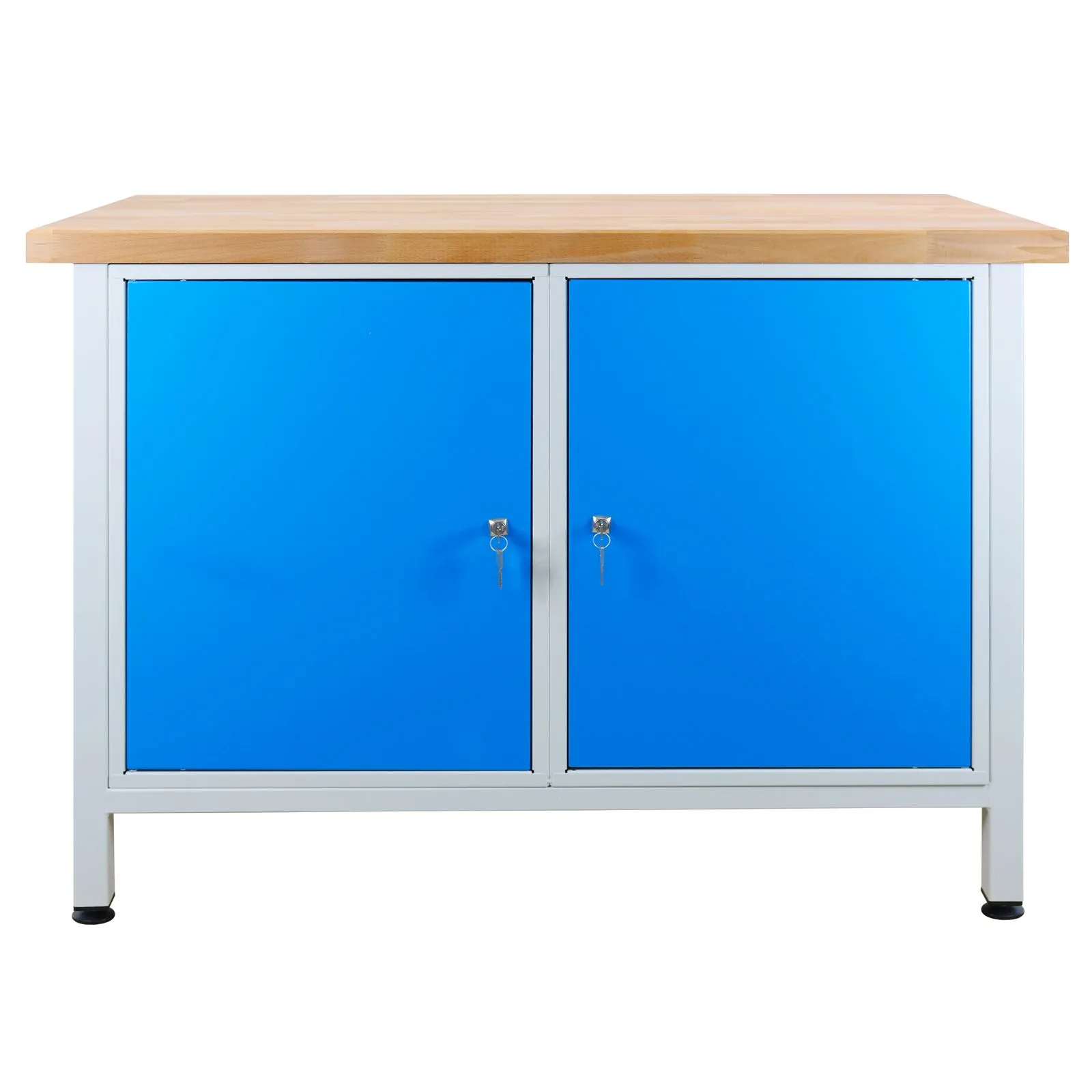 ADB Werkzeugtisch Werkbank Arbeitstisch mit 2 Türen