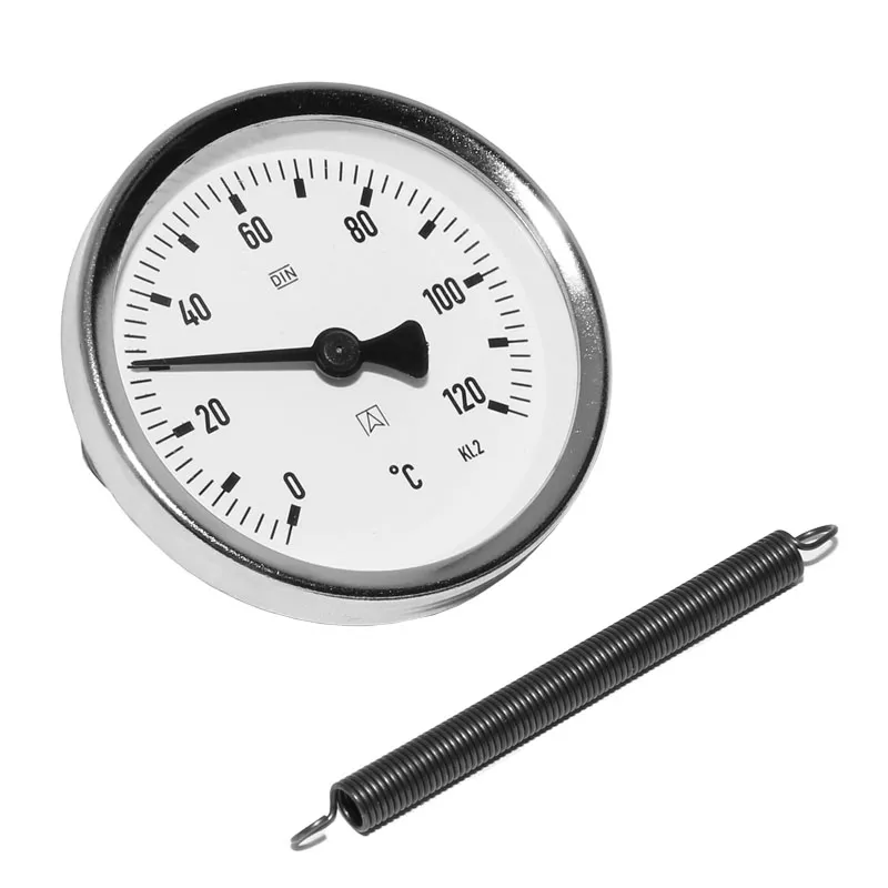 Afriso ATh 63 F Anlegethermometer mit Spannfeder Ø 63mm 0 - 120°C 63822