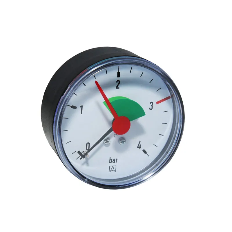 Afriso Rohrfeder-Manometer Manometer 0  4bar Anschluss hinten 1/4 AG Ø 63mm 63915