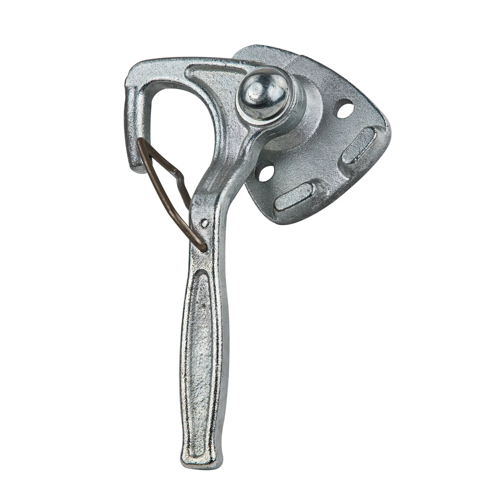 Anhänger Bordwand Winkelhebelverschluss Gr.0 rechts verzinkt mit Federsicherung