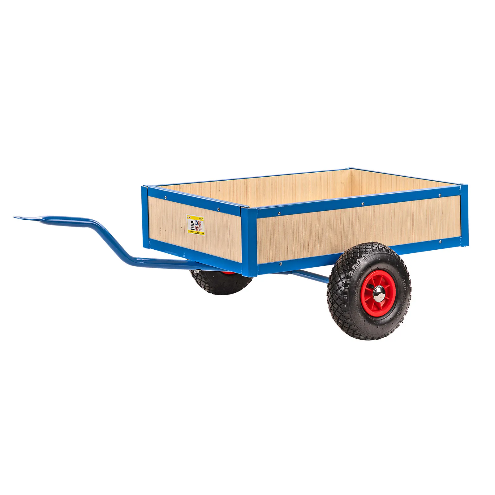 Anhänger zu Gokart / Tretauto blau