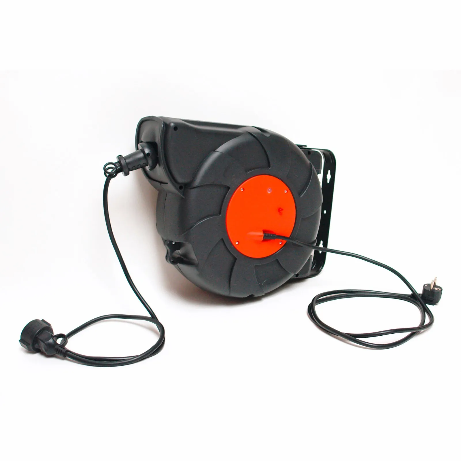 Automatik Wand Kabeltrommel / Kabelaufroller, 24m, IP20