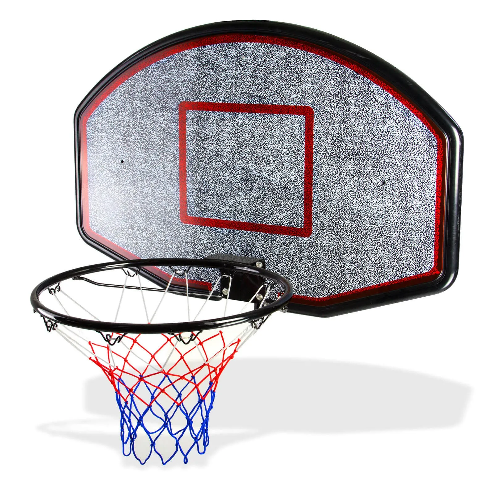 Basketballkorb Set mit Brett, Ring & Netz, Outdoor & Indoor