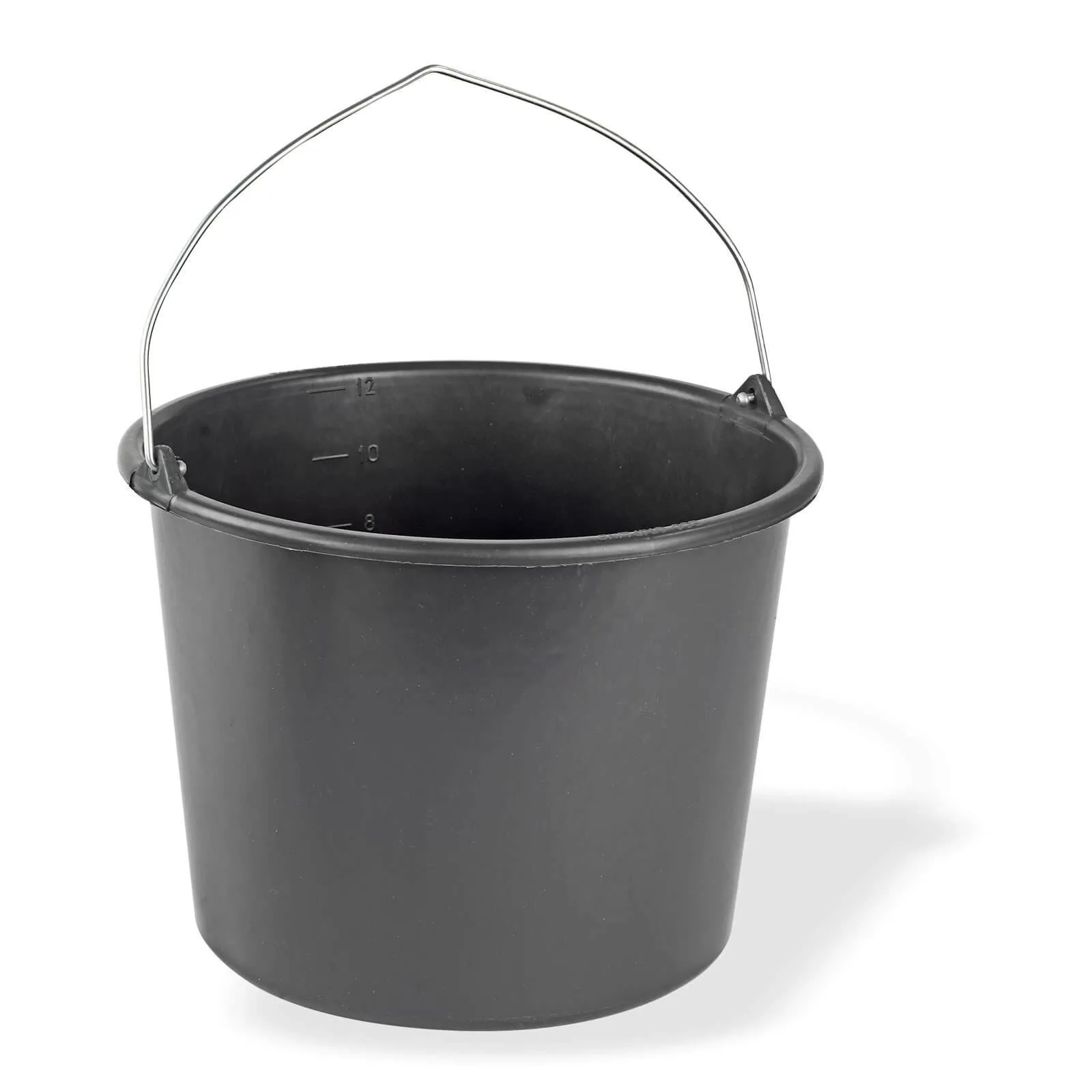 Baueimer 12L aus Kunststoff, Mörteleimer & Zementeimer für Bauarbeiten