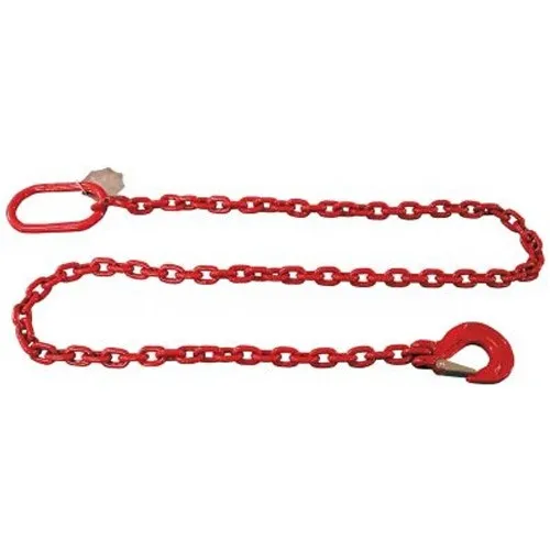 Rundstahl Forstkette 2m, Rückekette 8mm, Schleif- & Anschlagkette