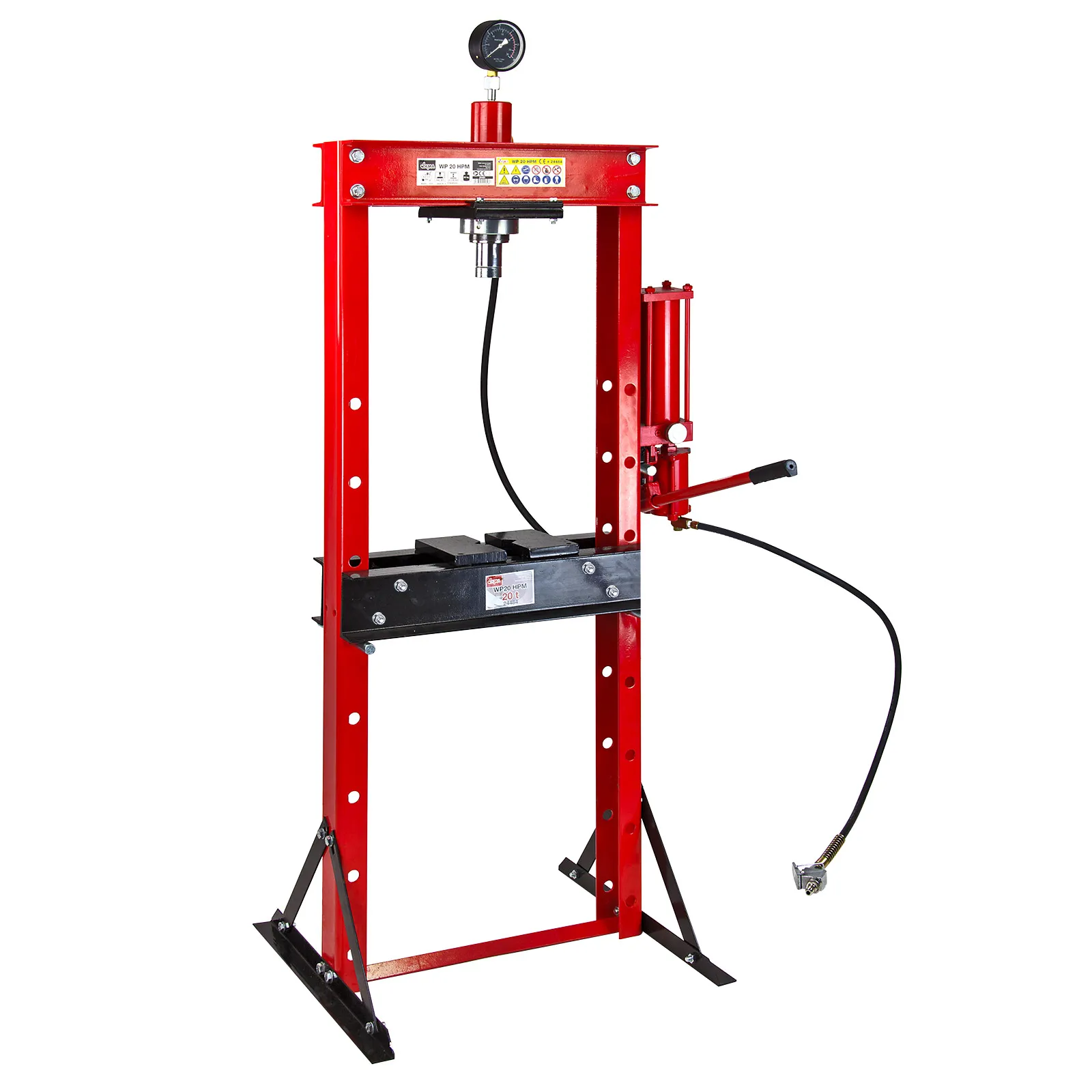 Werkstattpresse 20t Lagerpresse Druckluft pneumatisch Hydraulisch
