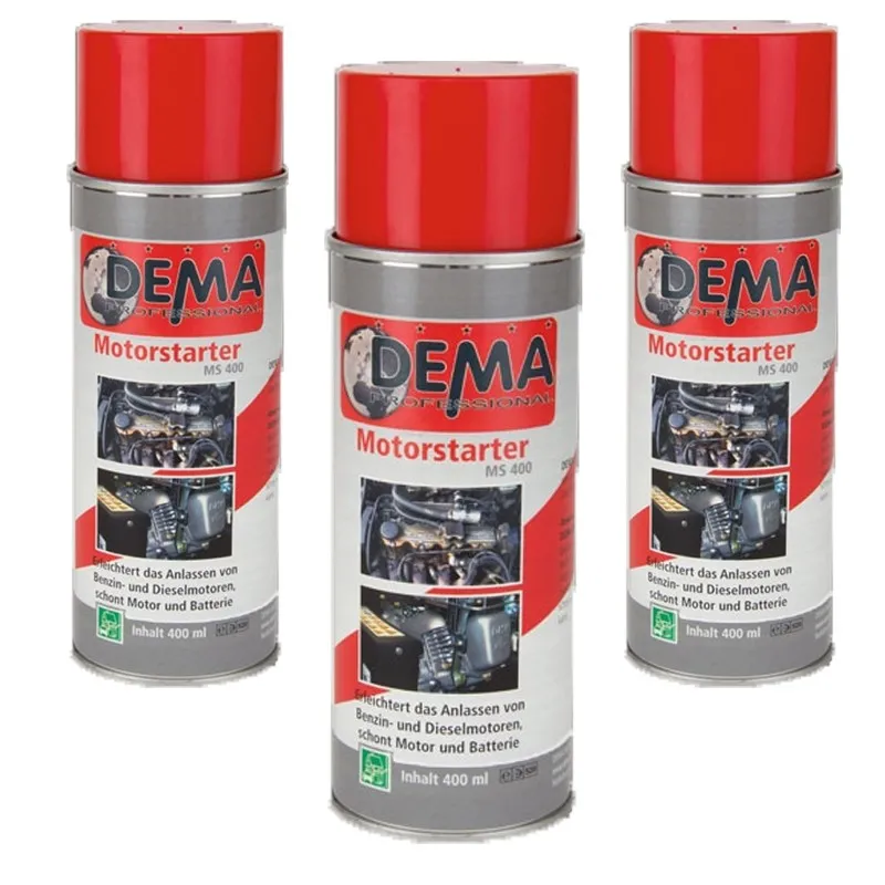 Auto Kontaktspray / Starthilfespray PRO 400 ml 3-er SET Starthilfe