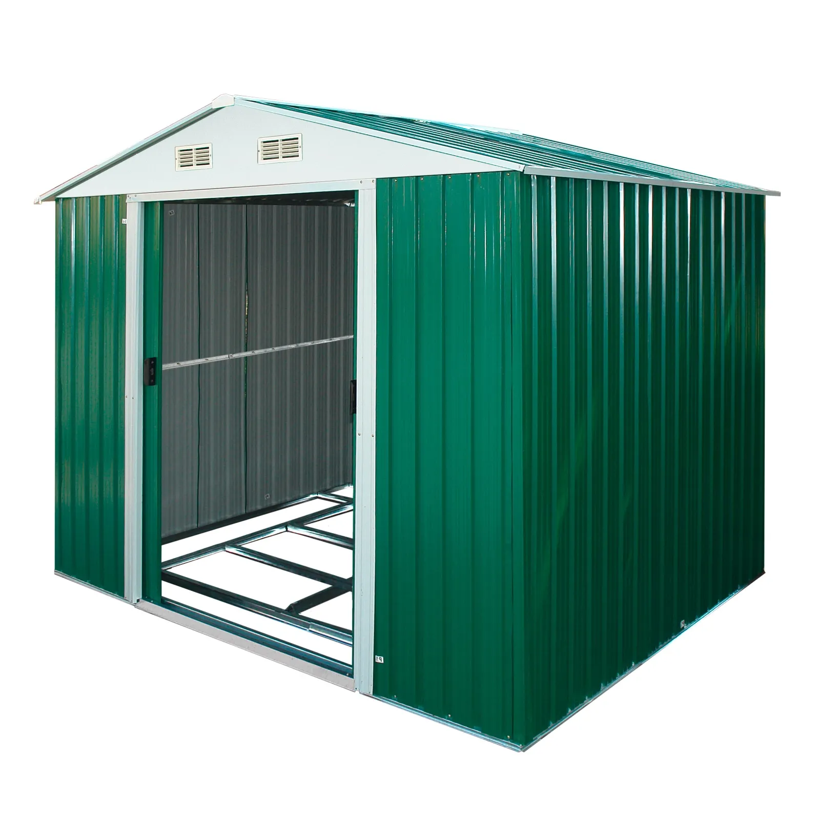 Geräteschuppen Gerätehaus Schuppen Leeds Metall