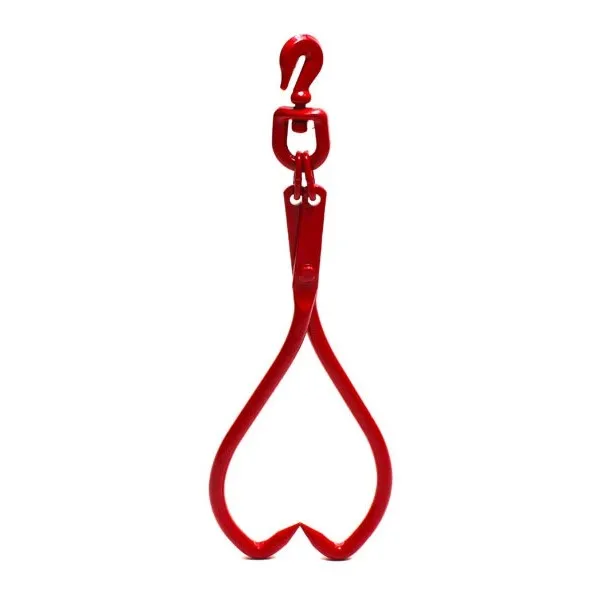 Holzzange Schleppzange Verladezange Forstzange 550kg 11mm