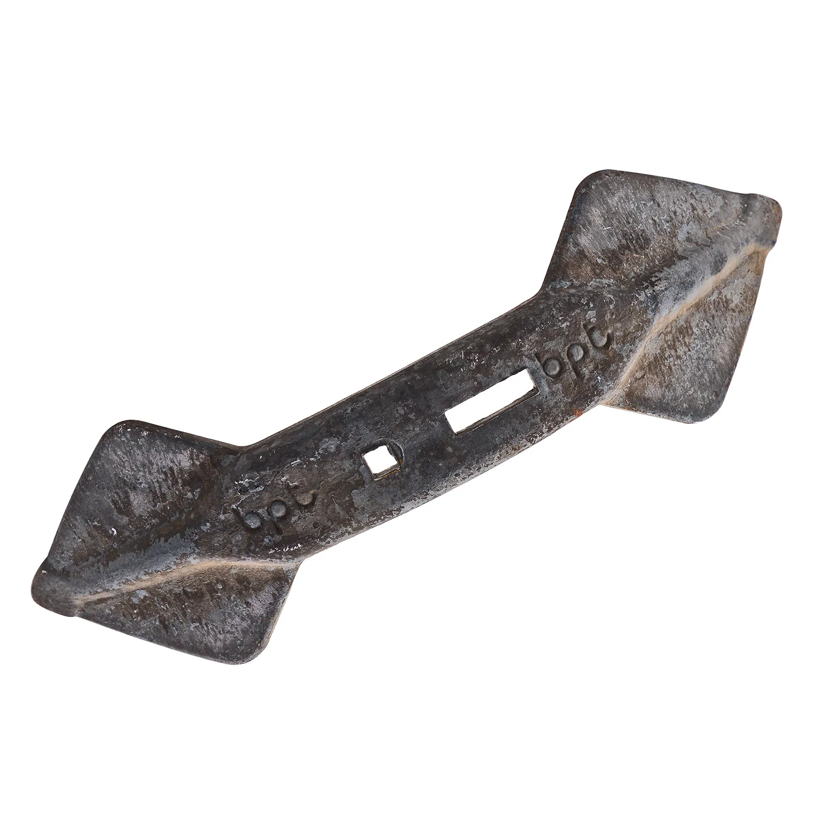 Doppelherzschar universal mit Langloch 44,5 - 75 mm