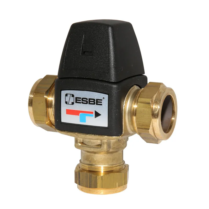 ESBE Mischautomat Serie VTA 323 20 - 43 Grad C DN 20 Kvs 1,5 KLF 22 mm 31100100