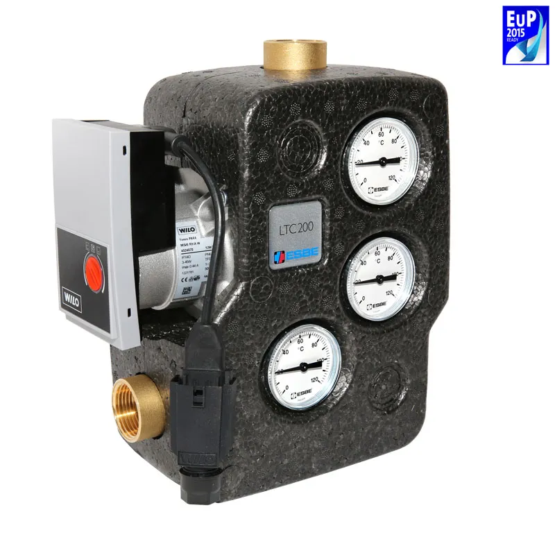 ESBE Ladeventileinheit Serie LTC 361 Öffnungstemp. 60 GradC, 1“ IG mit Kl.A Pumpe 55006100