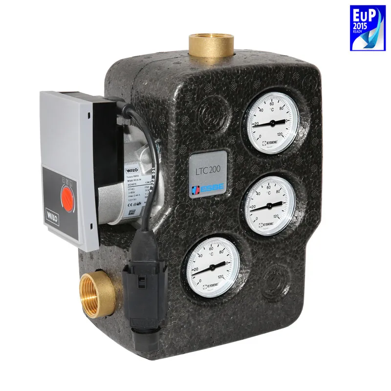 ESBE Ladeventileinheit Serie LTC 361 Öffnungstemp. 65 GradC, 1" IG mit Kl.A Pumpe 55006200