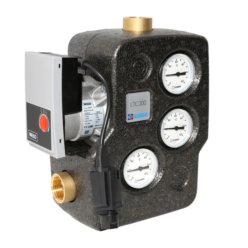 ESBE Ladeventileinheit Serie LTC 361 Öffnungstemp. 70 GradC, 1'' IG mit Kl.A Pumpe 55006300