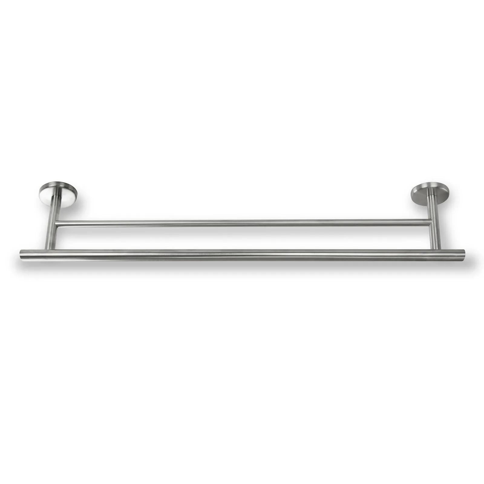 Edelstahl Badetuchhalter / Handtuchhalter matt gebürstet 69cm