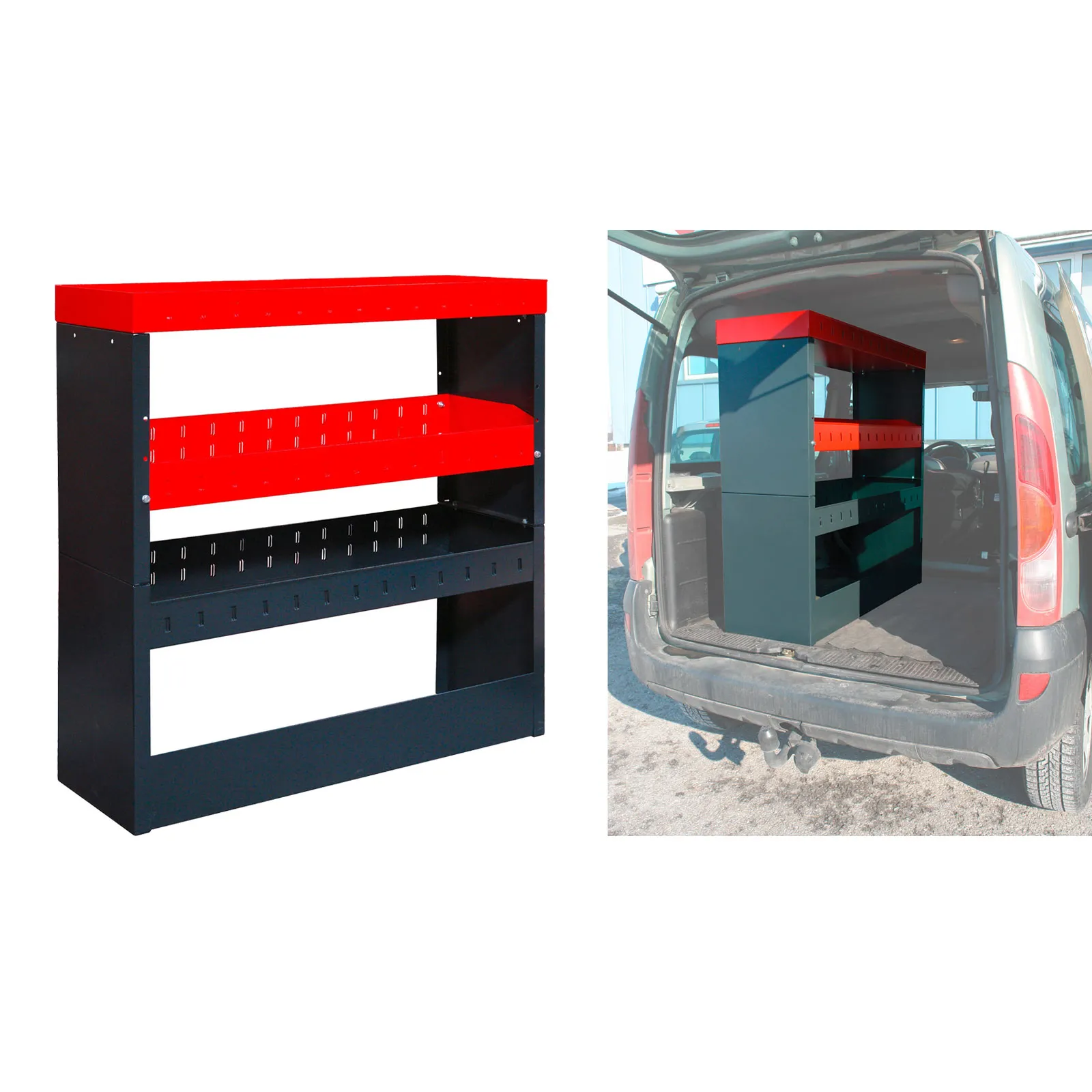 Fahrzeugregal Schütte – Kfz-Einbauregal & Regalsystem für Fahrzeugeinrichtung