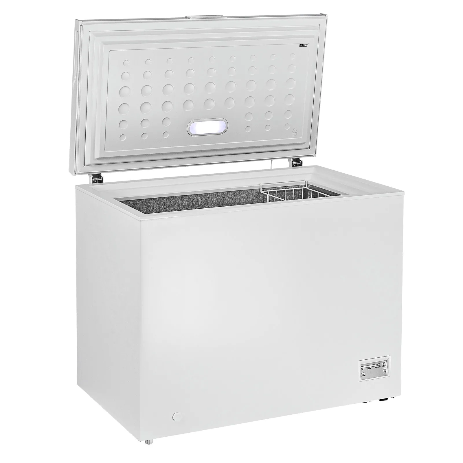 Gefriertruhe Tiefkühltruhe Kühltruhe, 200 Liter 4-Sterne mit Gefrierkorb