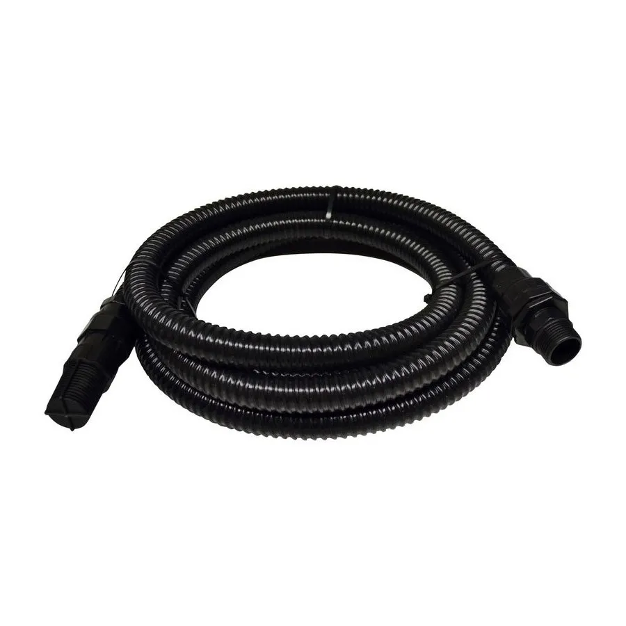 Güde Saugschlauch / Ansauggarnitur mit Fußventil GSS4, 1 Zoll Anschluss, 4 Meter