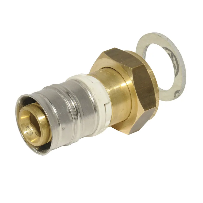 Alpex F50 Profi Übergang MS flachdichtend mit Überwurfmutter 1''x20 86920674