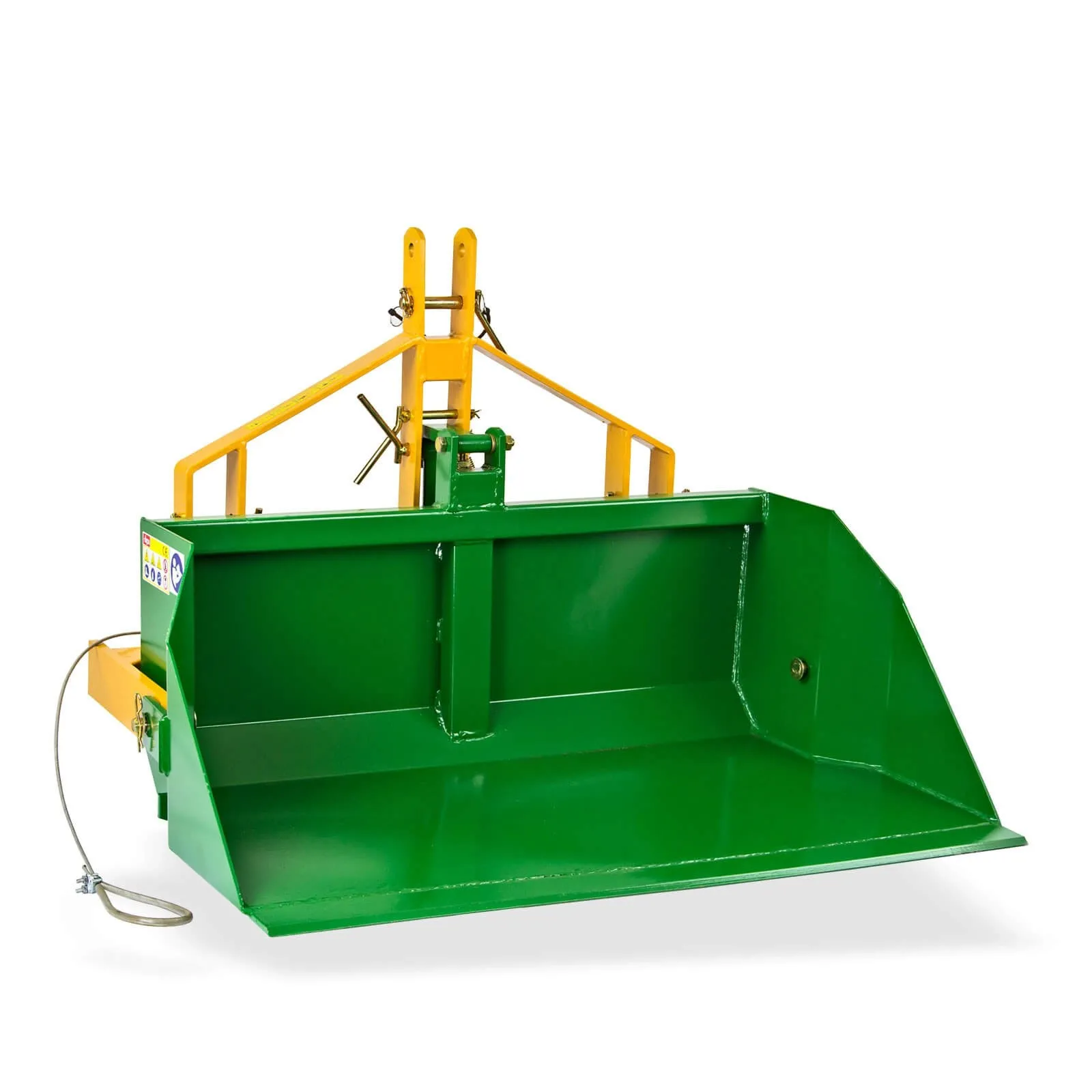 Heckschaufel Kippmulde DHS 120 M für Traktor kippbar