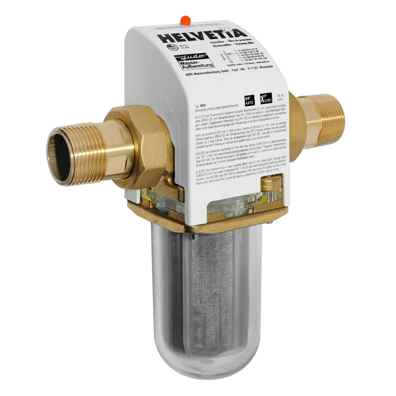 3/4'' Außengewinde Judo Helvetia-Schutzfilter 8080019