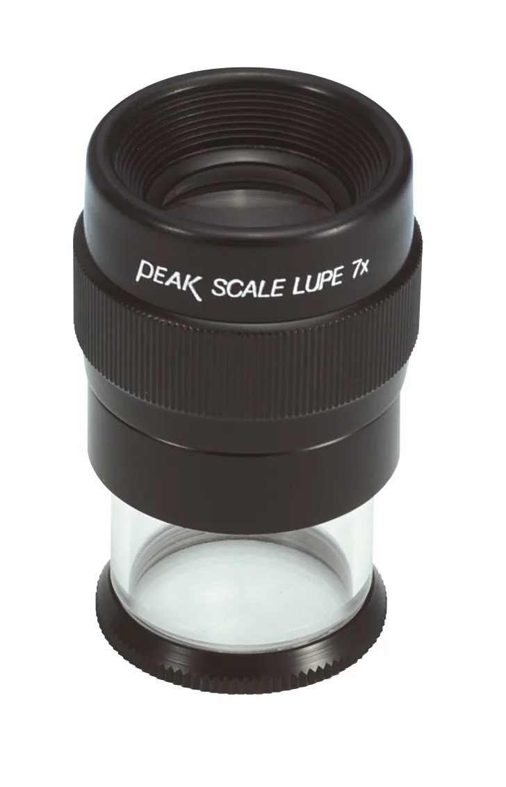 Lupe mit Standardschablone D26mm in Softetui