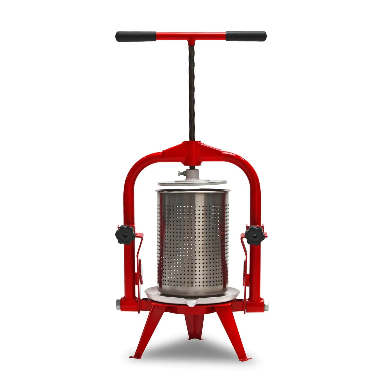 Obstpresse / Beerenpresse Milano 9 Liter mit Edelstahlkorb