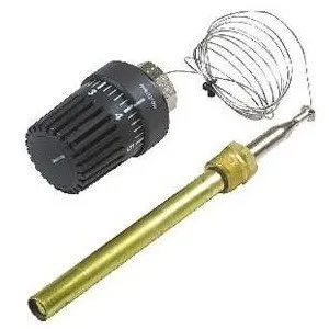 Oventrop Temperaturregler mit Tauchfühler, 20 - 50° C, Kapillarrohr 2 m