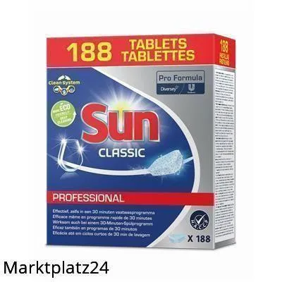 Sun Prof. Tablets, 188 St/Pk.