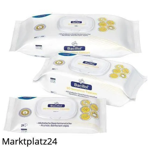 Bacillol 30 Sensitive Tissues, 40 Tü/Pk. BAuA-Reg-Nr.: N-90344