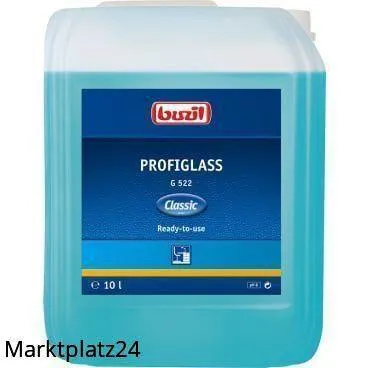 Profiglass mit Steigrohr, Classic Edition, 10L Flasche
