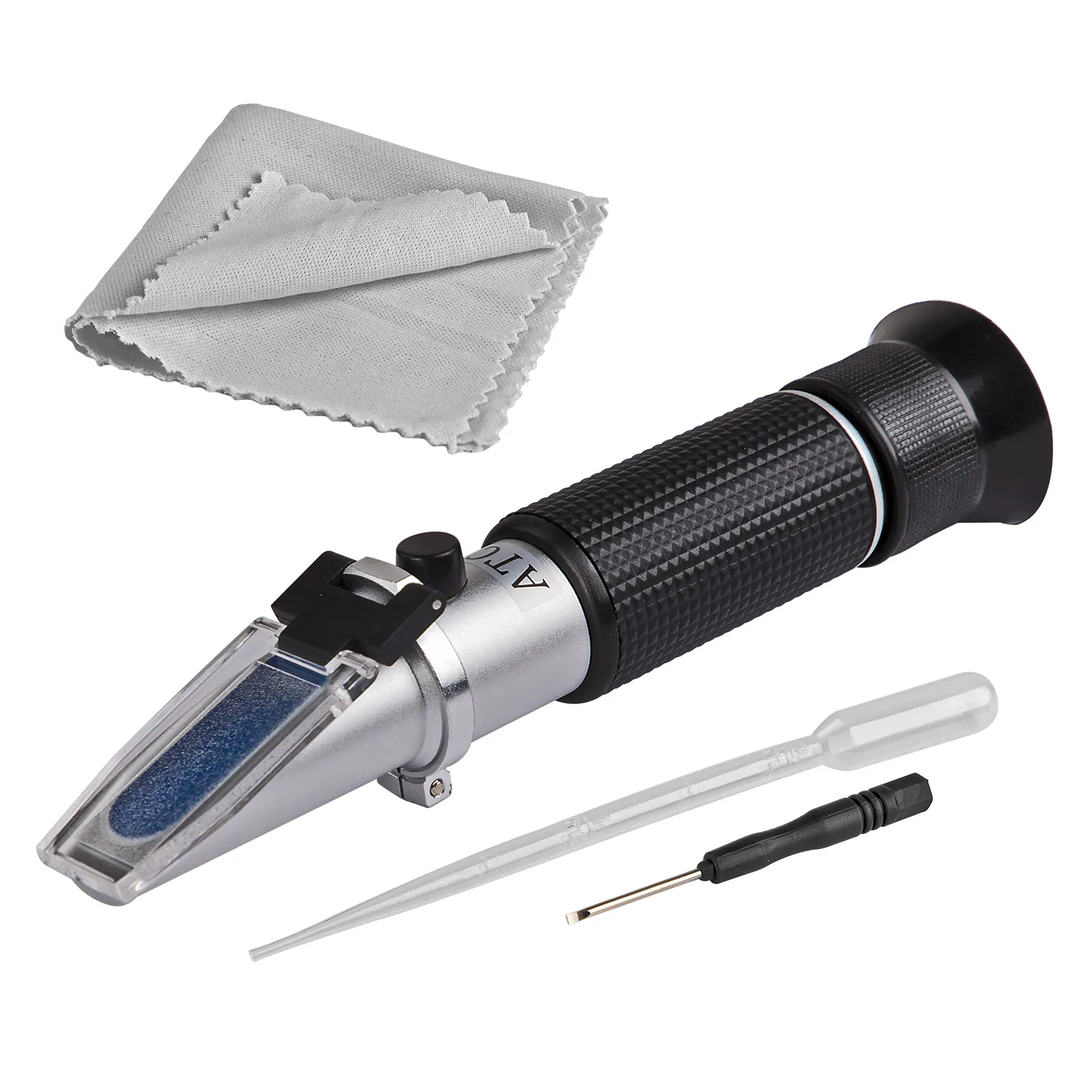 Refraktometer / Handrefraktometer 0-32% Brix Zucker Frucht Wein