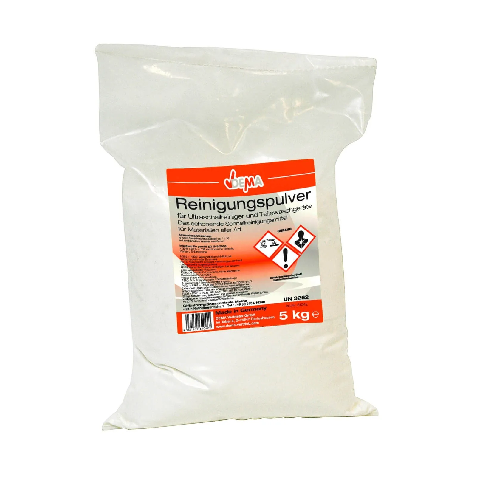 Reinigungspulver 5 kg für Hochdruckreiniger + Ultraschallreiniger